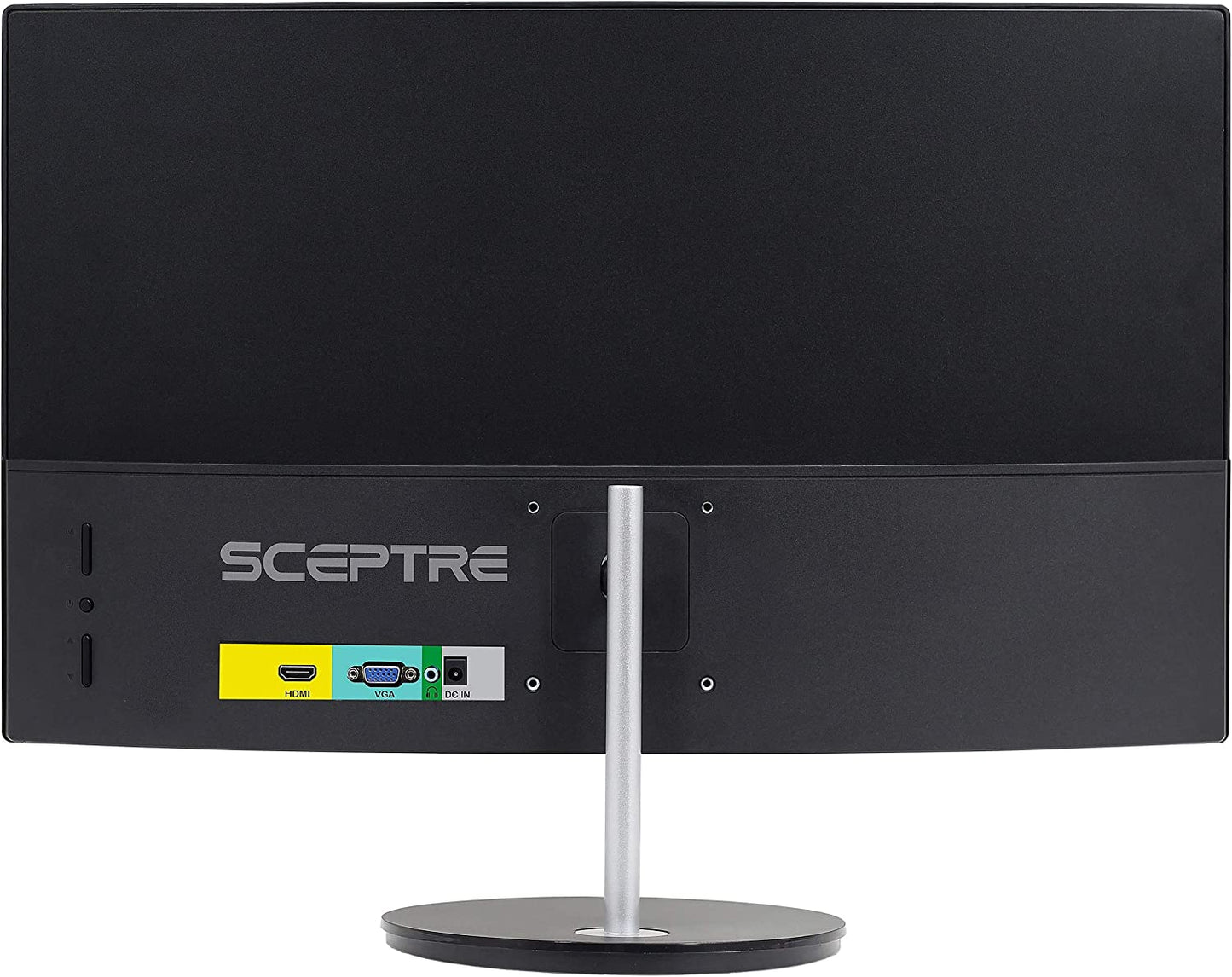 24-Inch Curved Gaming Monitor, 1080P, R1500, 98% sRGB, Dual HDMI, VGA, Built-In Speakers, VESA Mount Compatible, Black (C248W-1920RN Series)